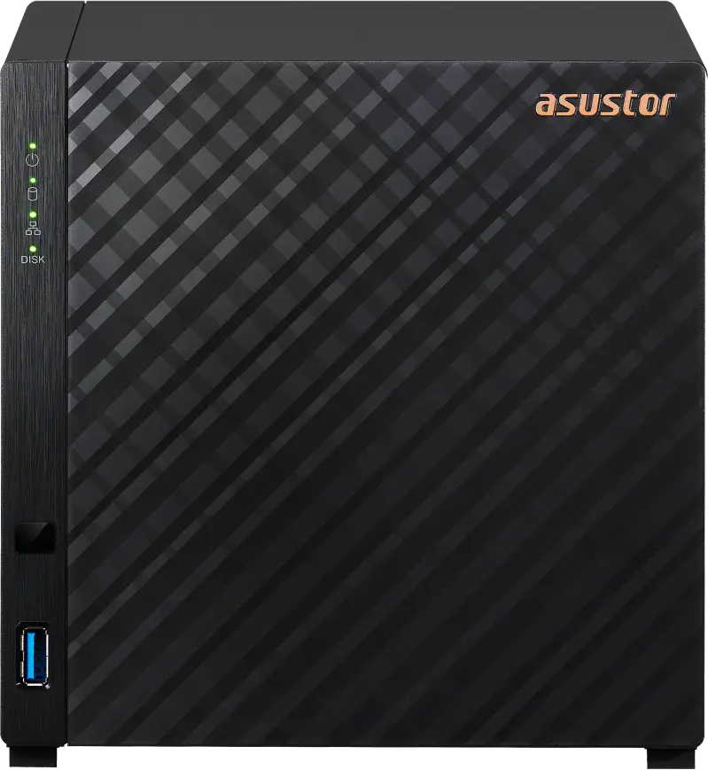 Asustor Drivestor Gen2 4-bay NAS, front view, supplied by IT World Trading, Bur Dubai, Dubai.