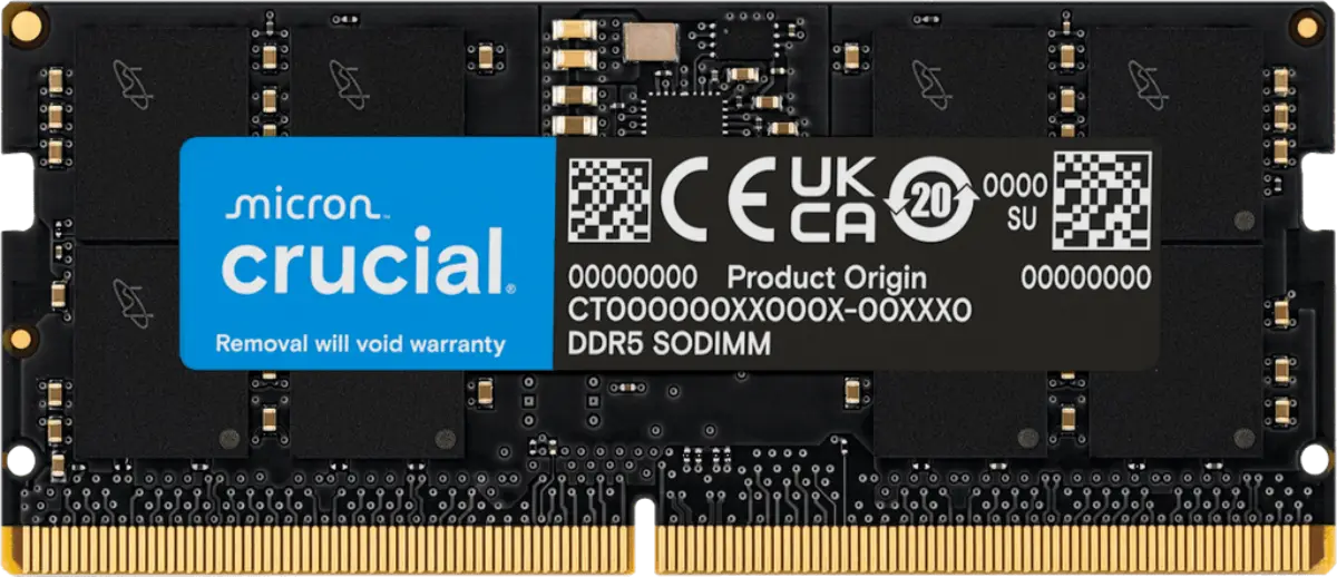 Crucial 16GB DDR5 SO-DIMM