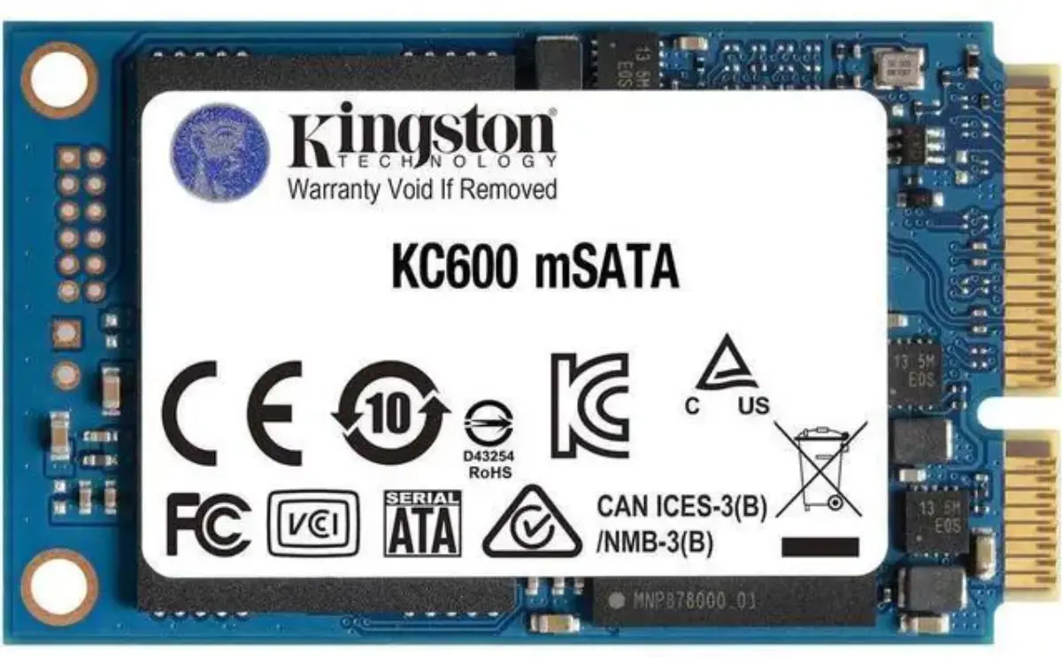 Kingston KC600 mSATA SSD