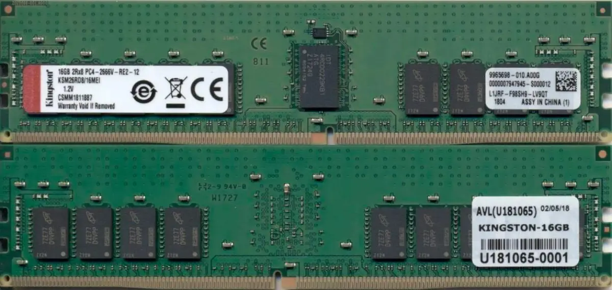 Kingston Server Premier DDR4 RDIMM 2666