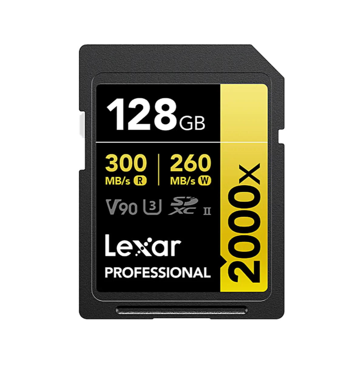 Lexar Professional SDXC UHS-II V90 (2000x Gold)
