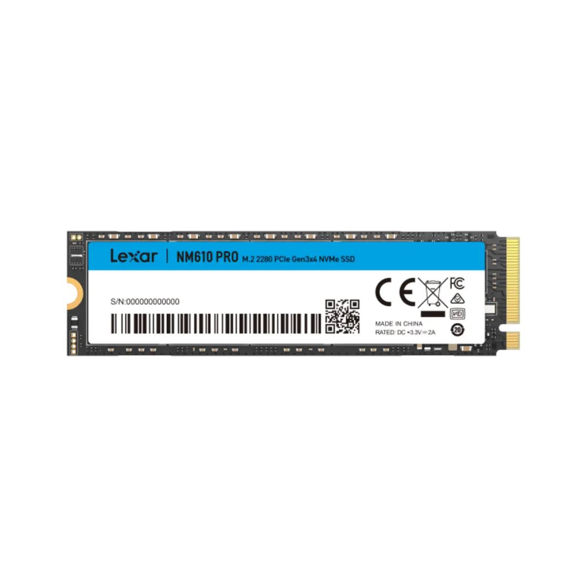 Lexar NM610P NVMe SSD