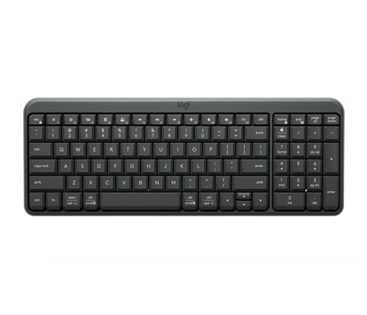 Logitech K250 keyboard — genuine stock at IT World Trading, Bur Dubai, Dubai.