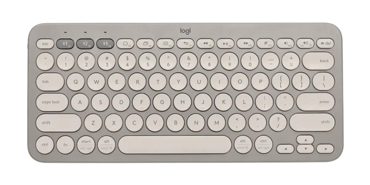 Logitech K380 keyboard — genuine stock at IT World Trading, Bur Dubai, Dubai.