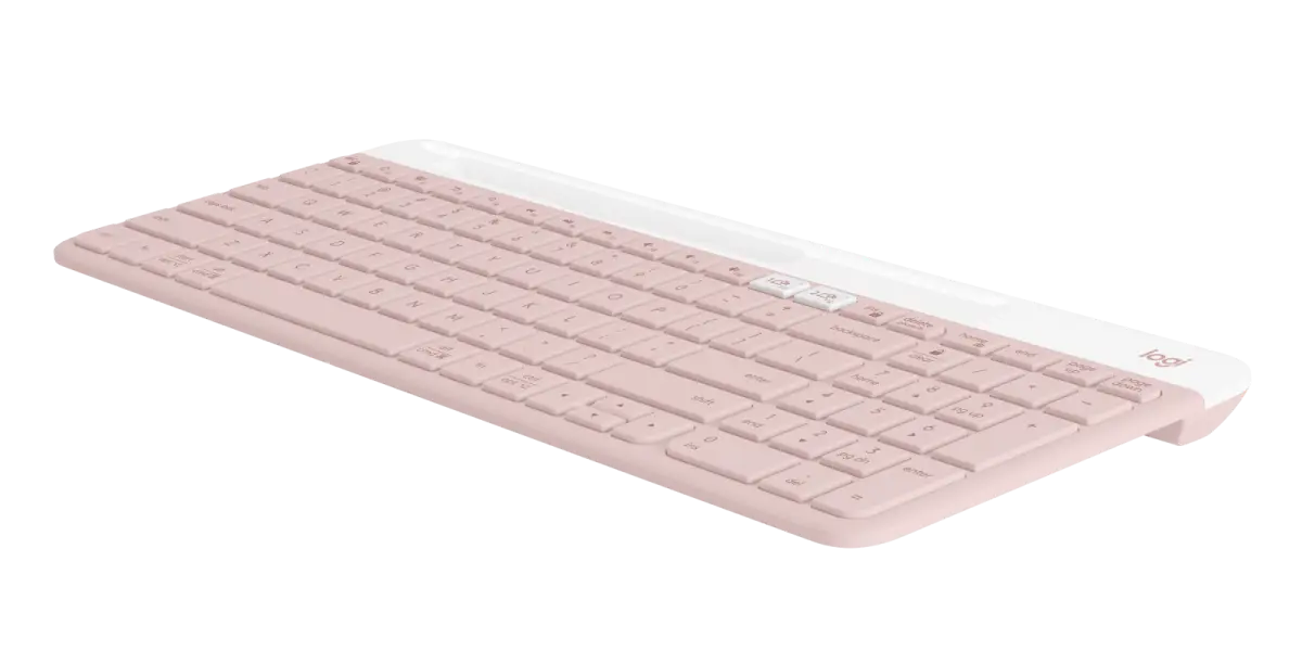 Logitech K580 Slim keyboard — genuine stock at IT World Trading, Bur Dubai, Dubai.