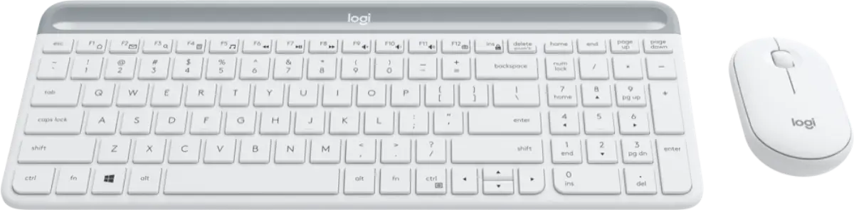 Logitech MK470 Slim combo — genuine stock at IT World Trading, Bur Dubai, Dubai.