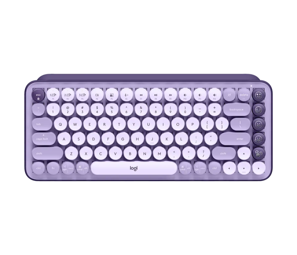 Logitech POP Keys keyboard — genuine stock at IT World Trading, Bur Dubai, Dubai.