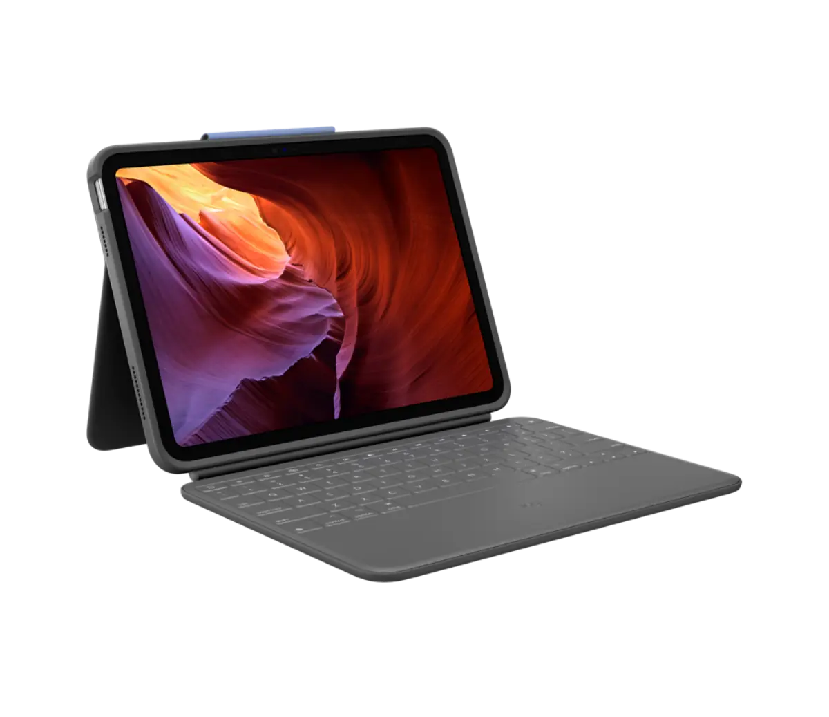 Logitech Rugged Folio ipad keyboard — genuine stock at IT World Trading, Bur Dubai, Dubai.