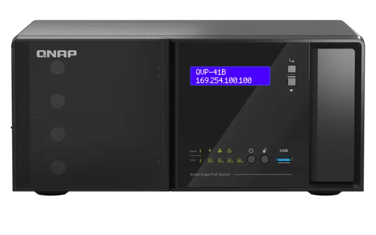 QNAP QVP-41B 24-Channel NVR Tower Server