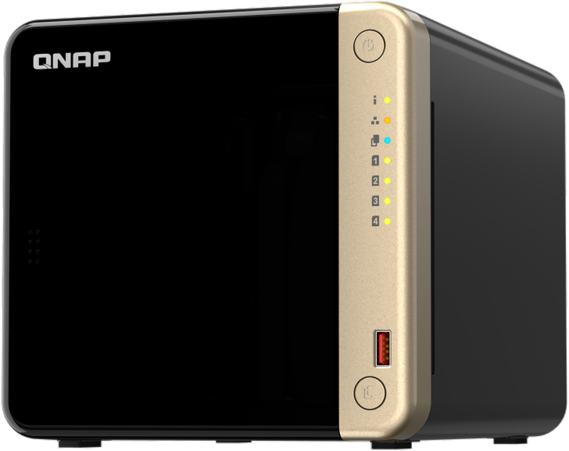 QNAP TS-464 4-bay NAS — stocked in Bur Dubai, Dubai.