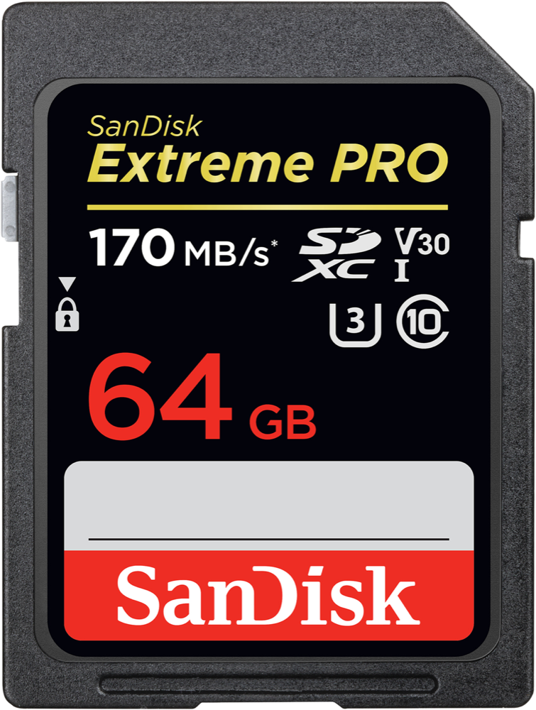 SanDisk Extreme PRO SDXC card — stocked in Bur Dubai, Dubai.