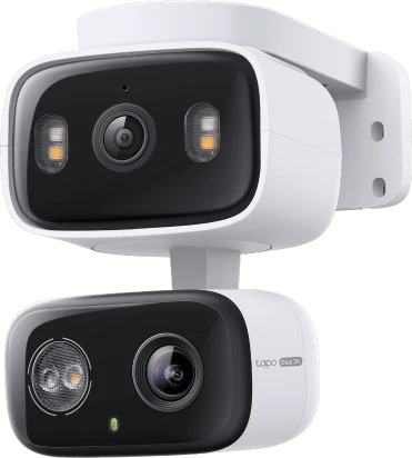 Tapo C246D — Indoor/Outdoor Dual Lens Pan/Tilt Security Camera, genuine Tapo stock at IT World Trading, Bur Dubai, Dubai.